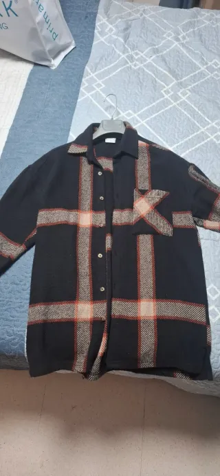 Sobrecamisa de paño a cuadros