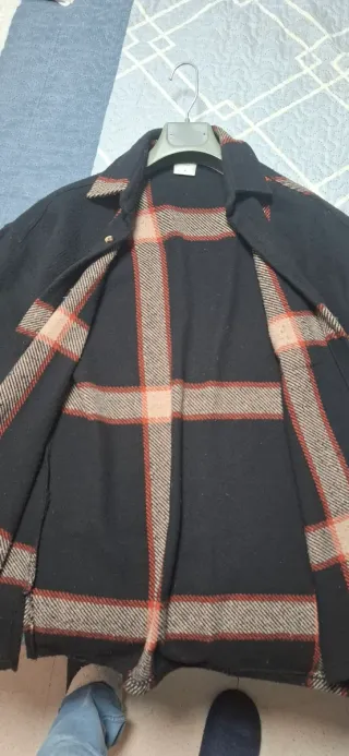 Sobrecamisa de paño a cuadros