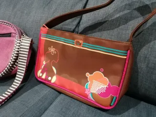 Bolso Gorjuss Rosa Corazón y bolso Mr. Mokka