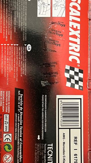 Scalextric Mercedes AMG C-Klasse referencia 6179