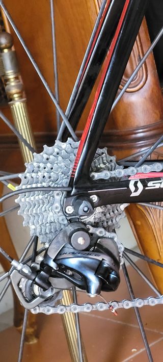 Scott Foil 20 carbono 11v talla L equipada a tope