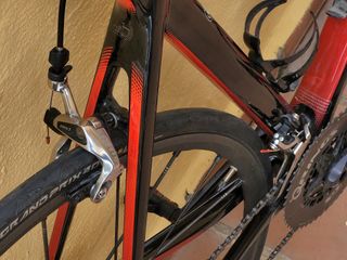 Scott Foil 20 carbono 57cm Dura Ace Rotor Qrings