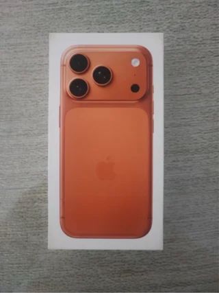 iPhone 17 Pro Max 256GB Naranja Precint. y factura