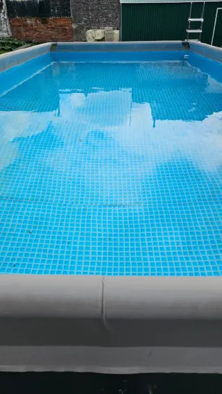 Piscina Intex Rectangular Metal/Plástico