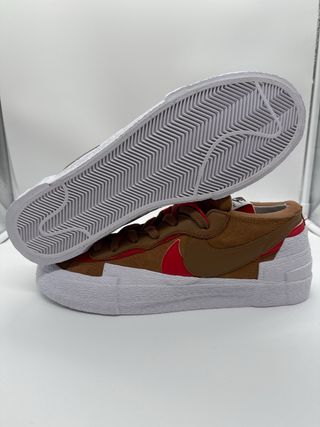 Nike Blazer Low x Sacai LT British Tan/University