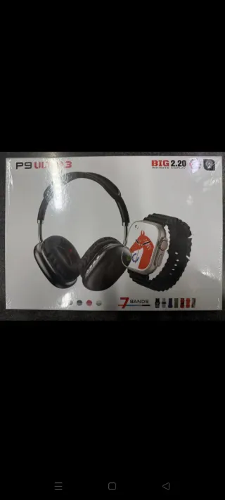 Smartwatch e Cuffie Unisex