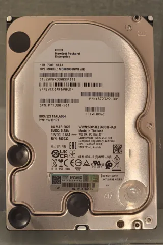 Disco Duro HP 1TB SATA 7200 RPM