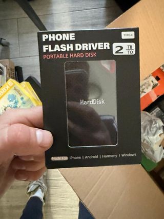 Disco Duro Portátil 2TB Type-C