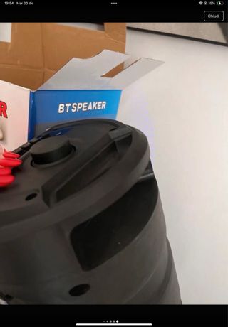 Cassa Bluetooth karaoke con microfono