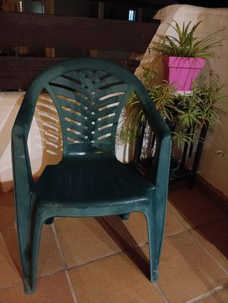 Silla jardín