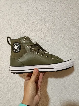 T45 Botas Converse Verde Militar