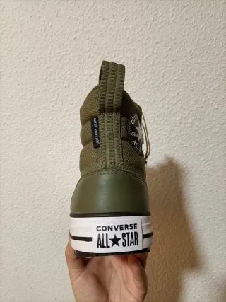 T45 Botas Converse Verde Militar
