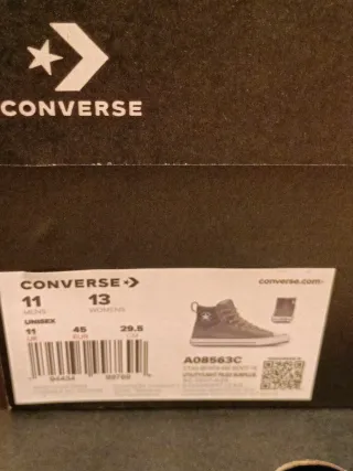 T45 Botas Converse Verde Militar