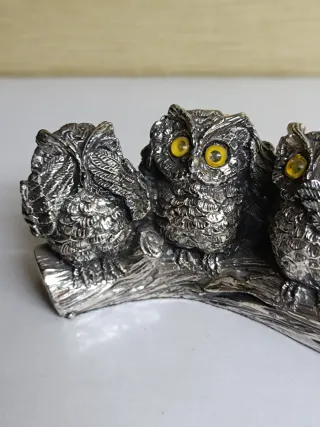 Figura 3 búhos plateados