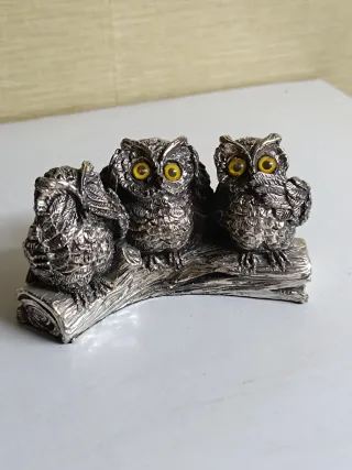 Figura 3 búhos plateados