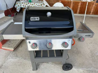 Barbacoa Gas Weber Spirit II Negra/Plata