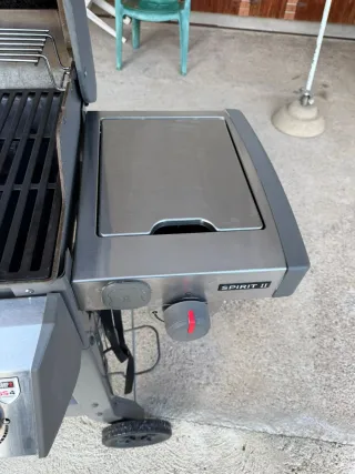 Barbacoa Gas Weber Spirit II Negra/Plata