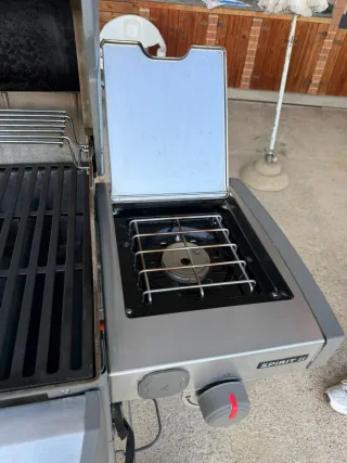 Barbacoa Gas Weber Spirit II Negra/Plata