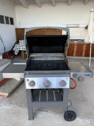 Barbacoa Gas Weber Spirit II Negra/Plata
