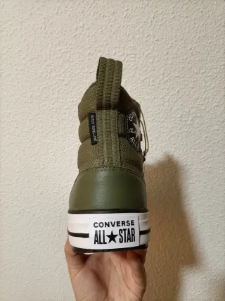 T44 Converse Botas Verdes