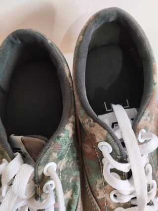 Zapatillas Vans Camuflaje Marrón y Verde