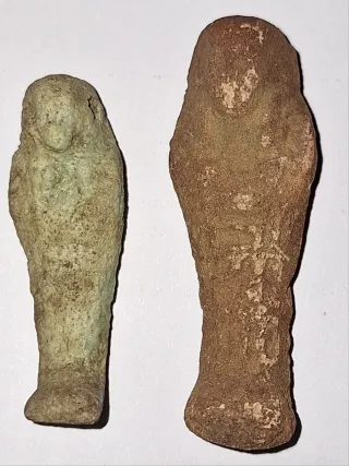 Lote dos ushabtis del Periodp Medio!Completos!