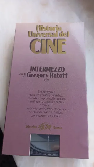 Colección Historia Universal del Cine VHS