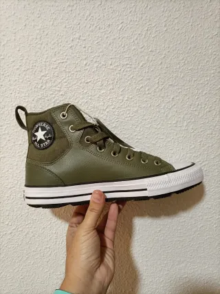 T42 Converse Botas Verdes
