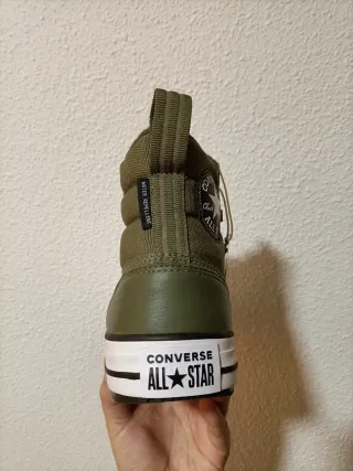 T42 Converse Botas Verdes