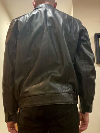 Cazadora de cuero vintage