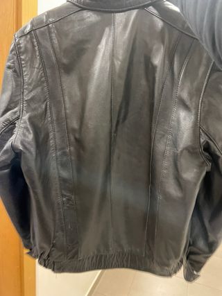 Cazadora de cuero vintage