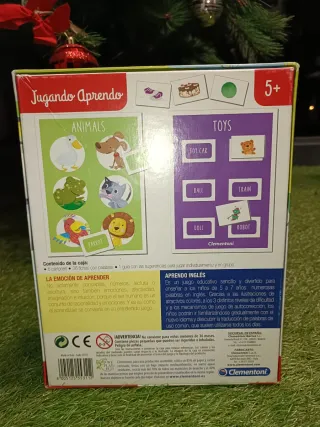 Juego Aprendo Inglés Clementoni +5 años a estrenar