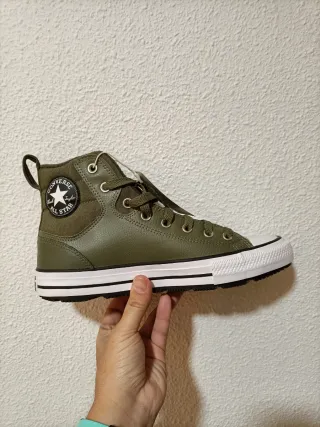 T41 Botas Converse  Verdes