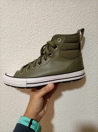 T41 Botas Converse  Verdes