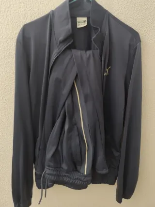 Chándal Puma Azul y Gris
