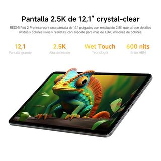 Tablet Xiaomi Redmi Pad 2 Pro 6-128 Gris Nueva.