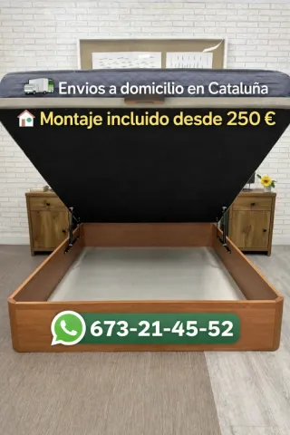 Oferta cama completa Pack : canapé abatible + colc