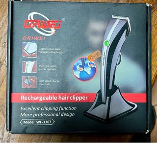 Macchinetta Tagliacapelli Nera e Argento