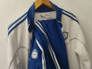 Chándal Adidas Blanco y Azul
