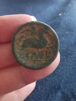 Moneda ibérica as de bronce