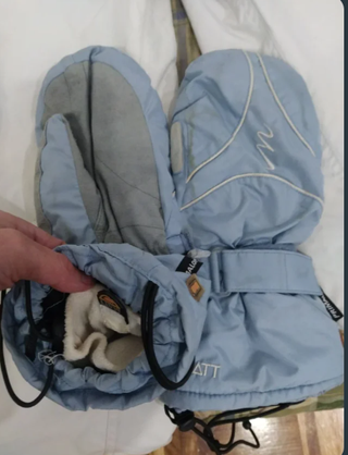 Conjunto Esquí Mujer Azul y Blanco Talla XS