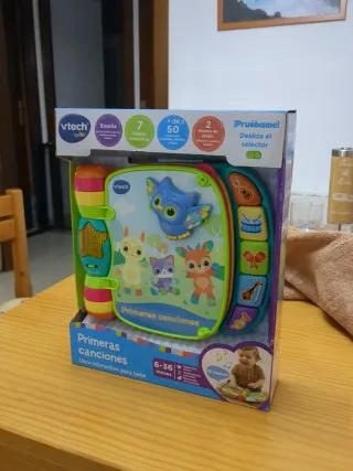 Libro VTech Primeras Canciones Bebé