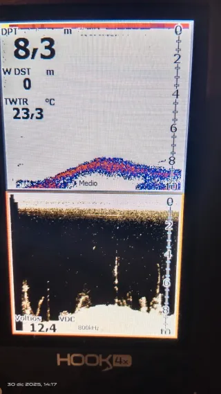 Sonda Lowrance elite-x7+ Pantalla hook4x