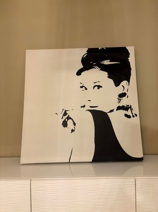 Cuadro Audrey Hepburn Ikea