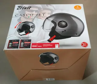Casco Jet Crivit Talla S