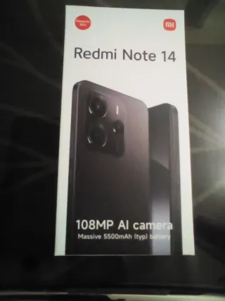 Xiaomi Redmi Note 14 Negro