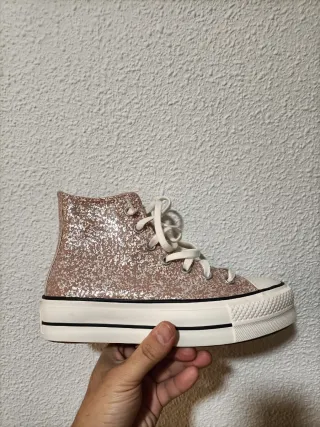 T37 Converse Brillantitos Rosa