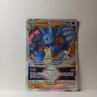 Carta Pokémon Lucario VASTRO SWSH214