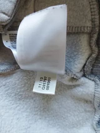 Adidas Cárdigan Gris Algodón