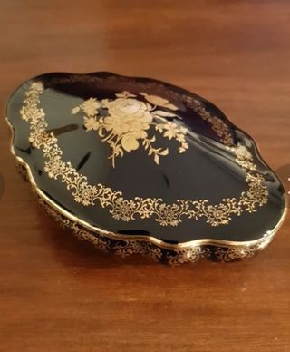 Portagioie Richard Ginori Blu Oro